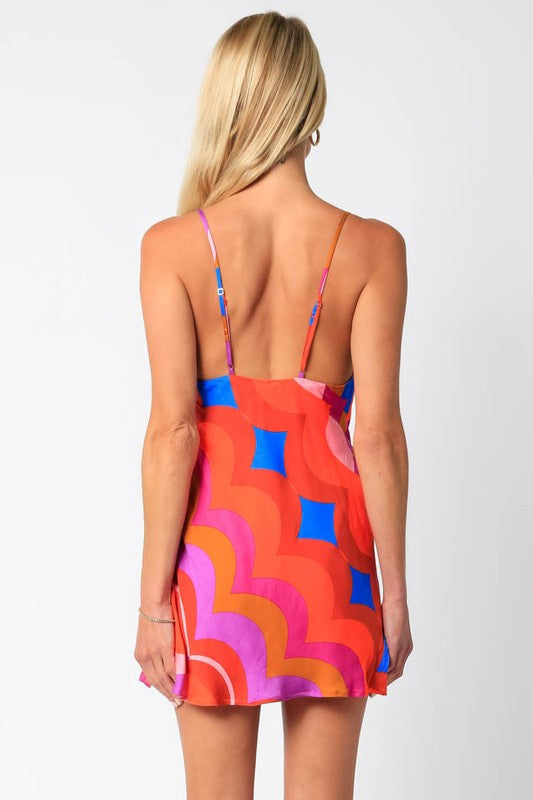 Golden Mango mini dress
