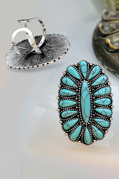 Turquoise Cuff Ring