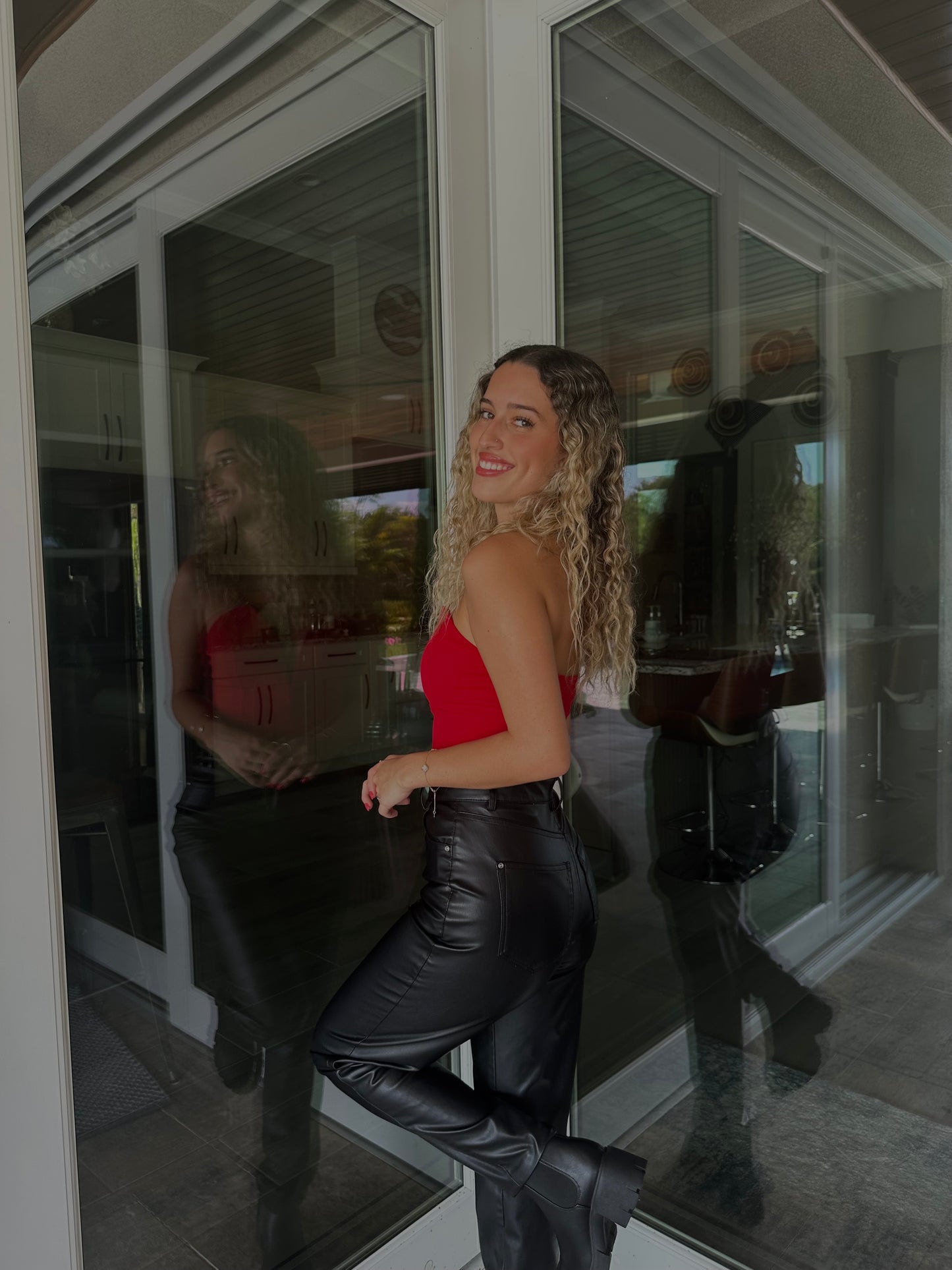 Deep V-Neck Body Suit