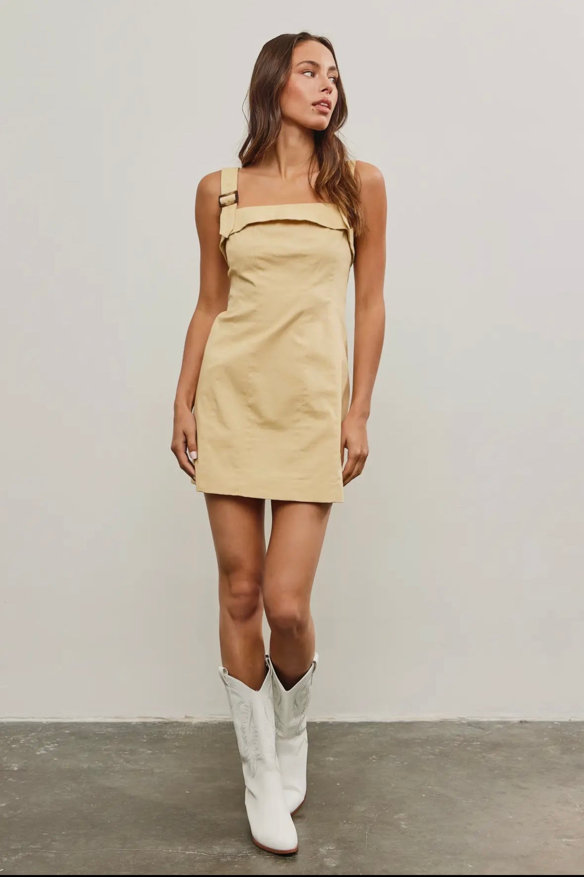 Golden Hour Linen Dress