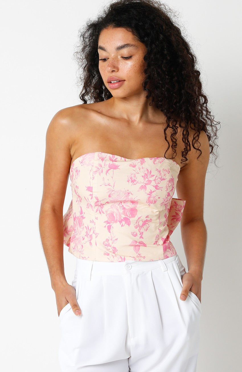 Blush Pink Floral Top