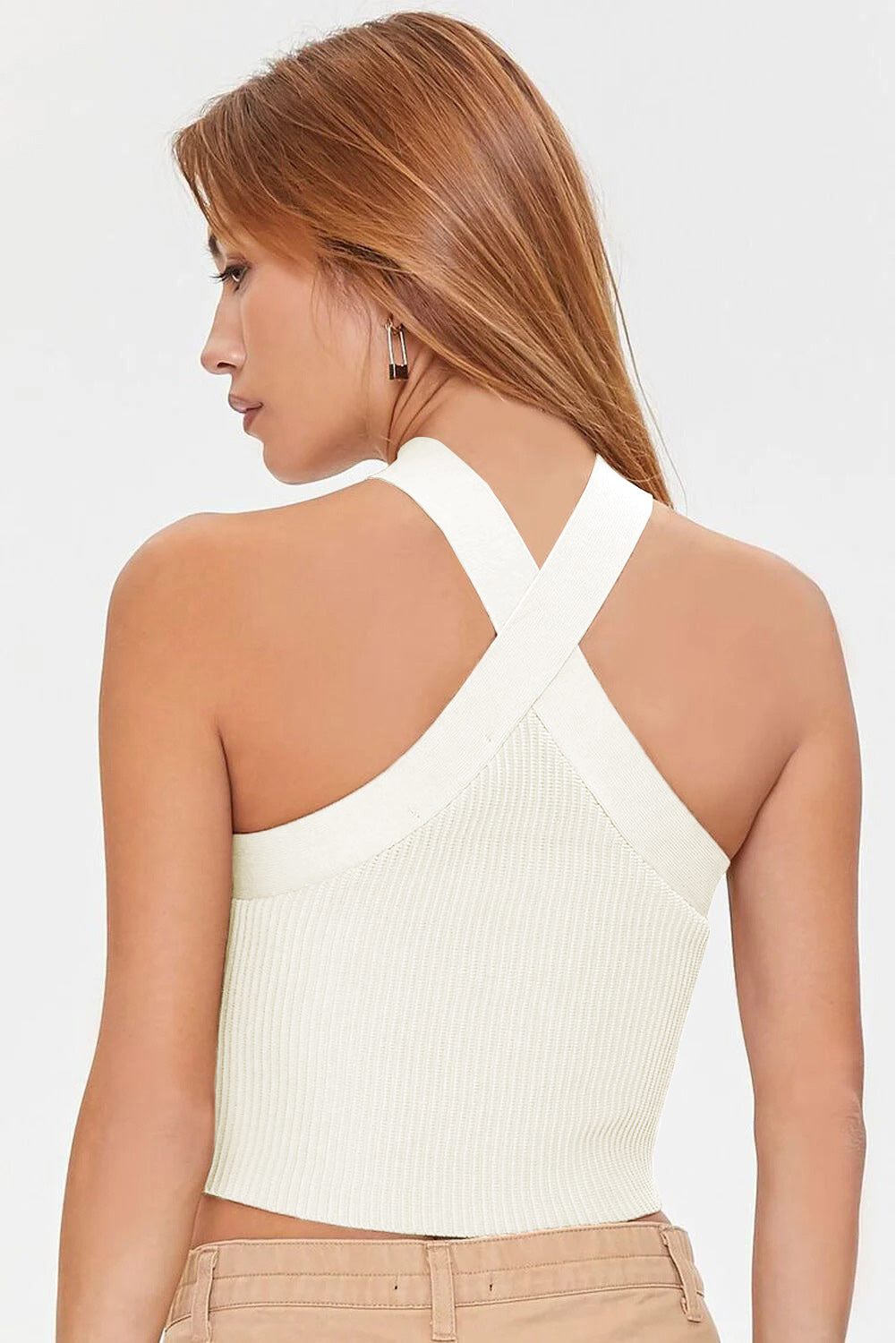 Criss Cross Halter Top