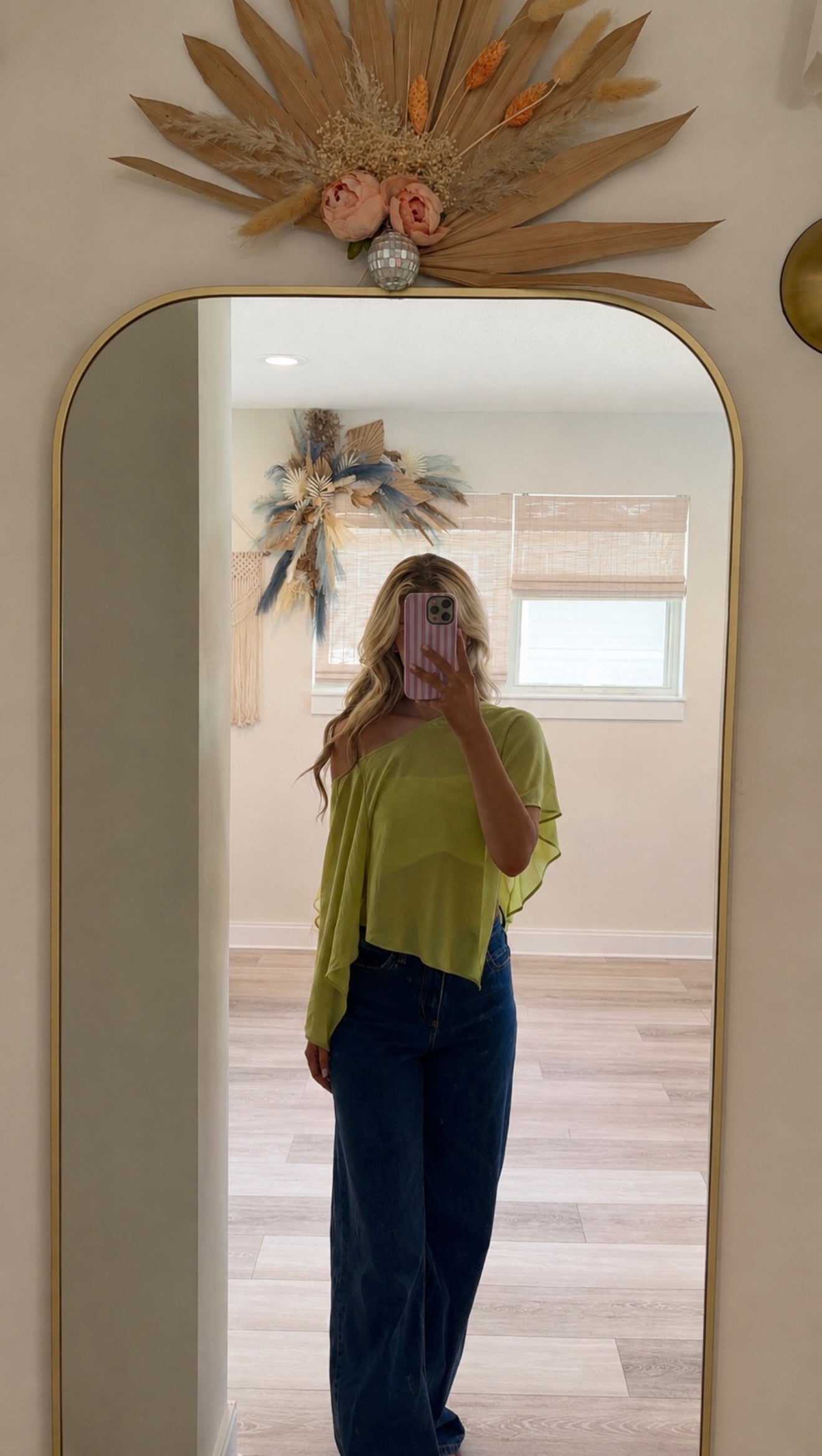 Olive poncho