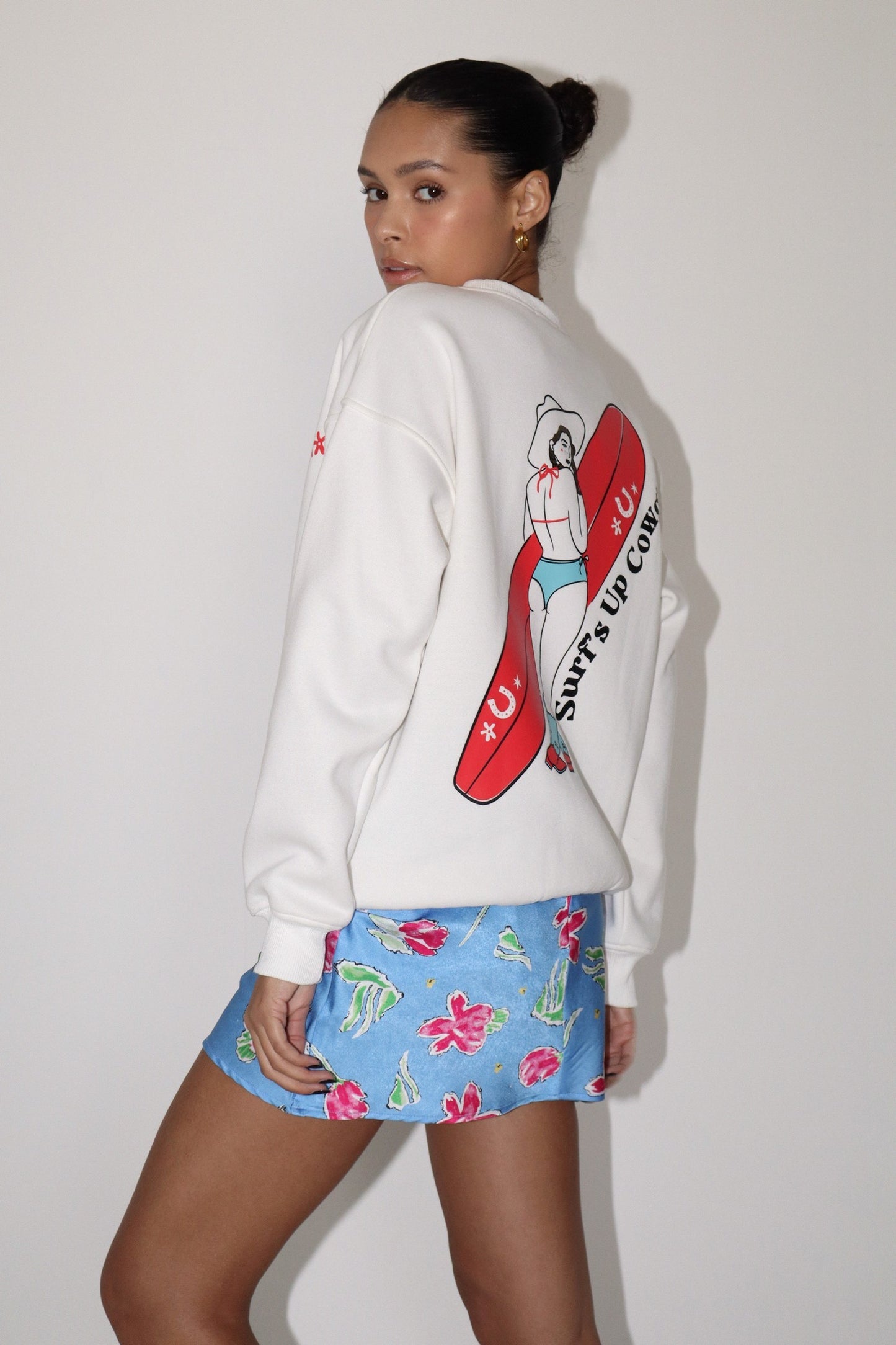 Surfing Cowgirl Sweatshirt