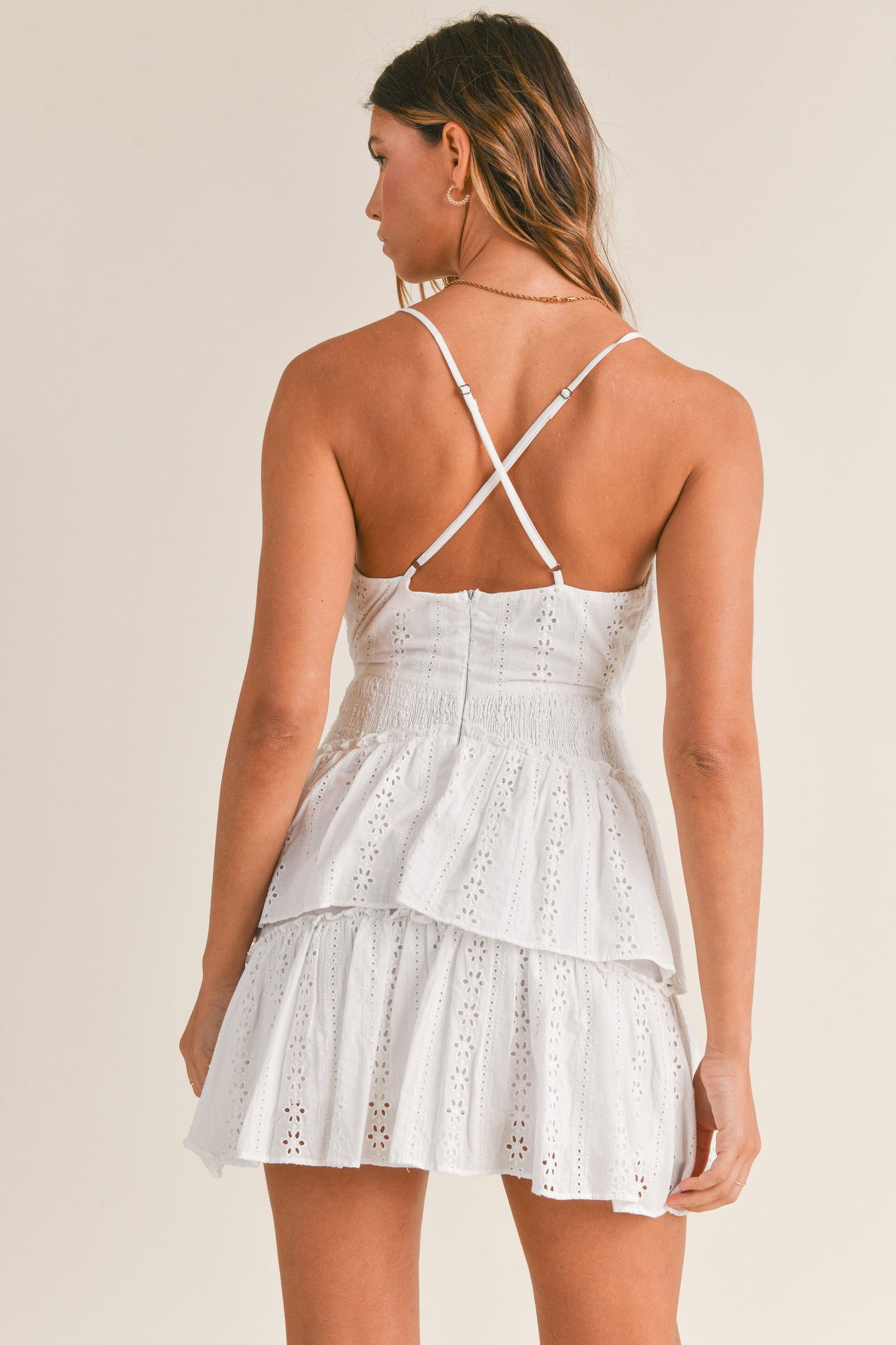 Ruffle Mini Dress