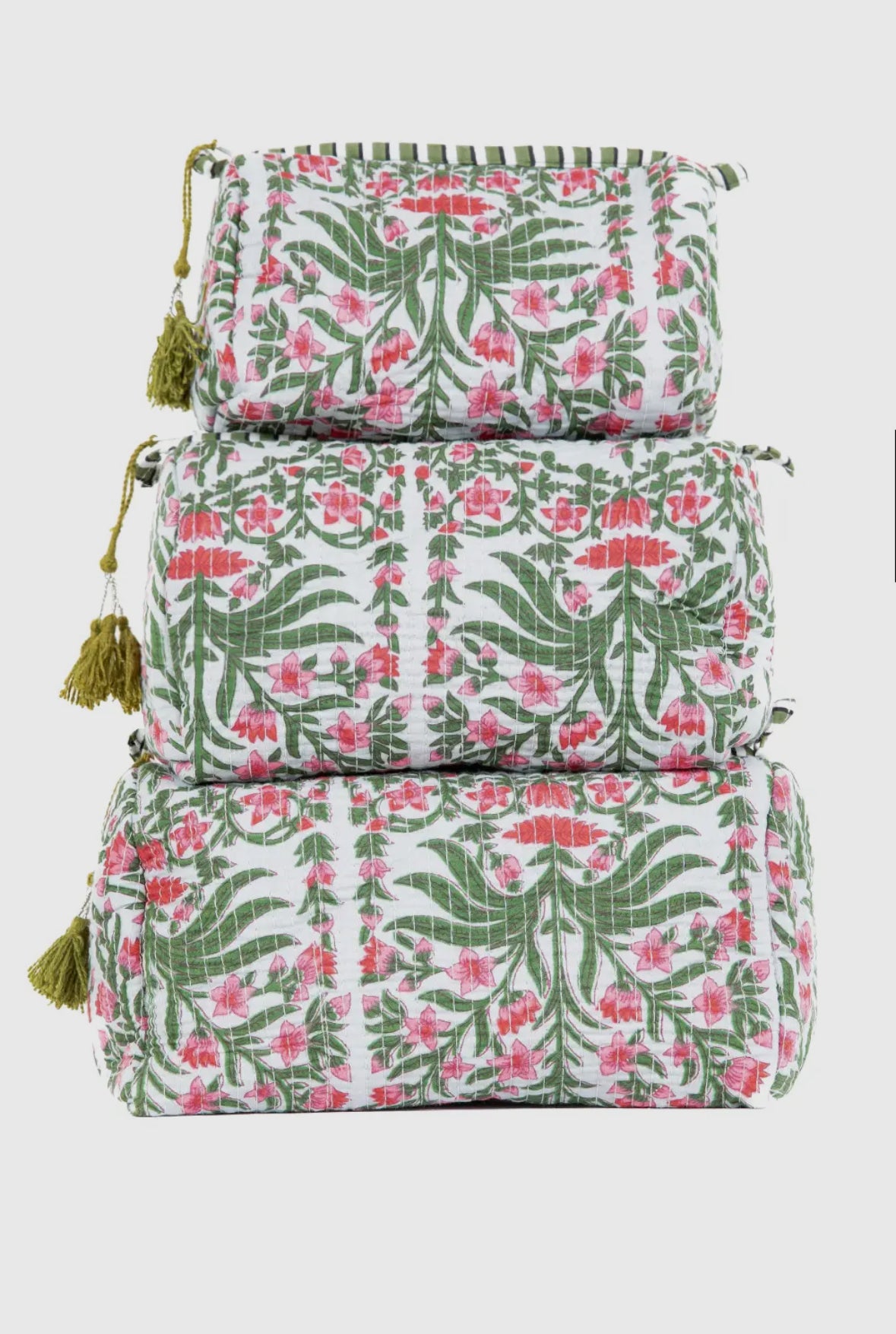 Quilted Toiletry Set