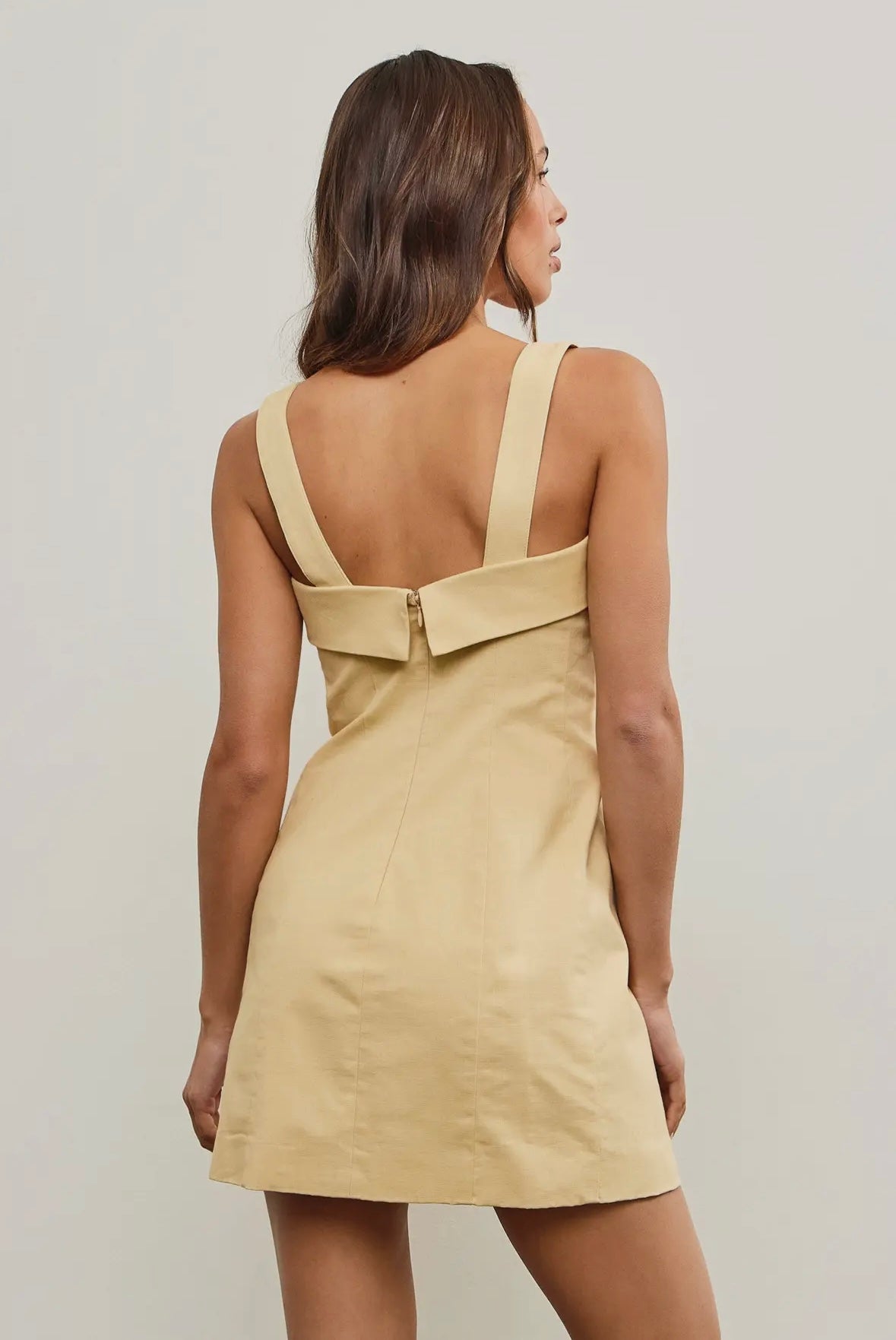 Golden Hour Linen Dress