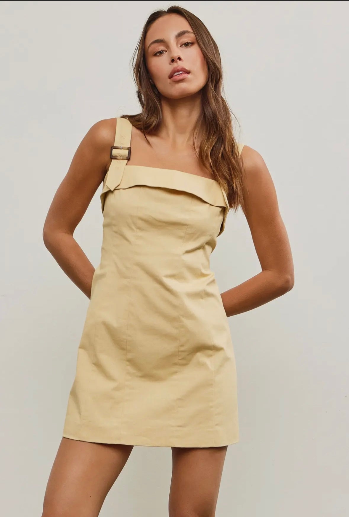 Golden Hour Linen Dress