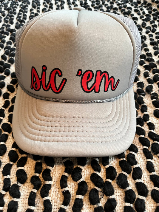 Sic ‘em Trucker Hat