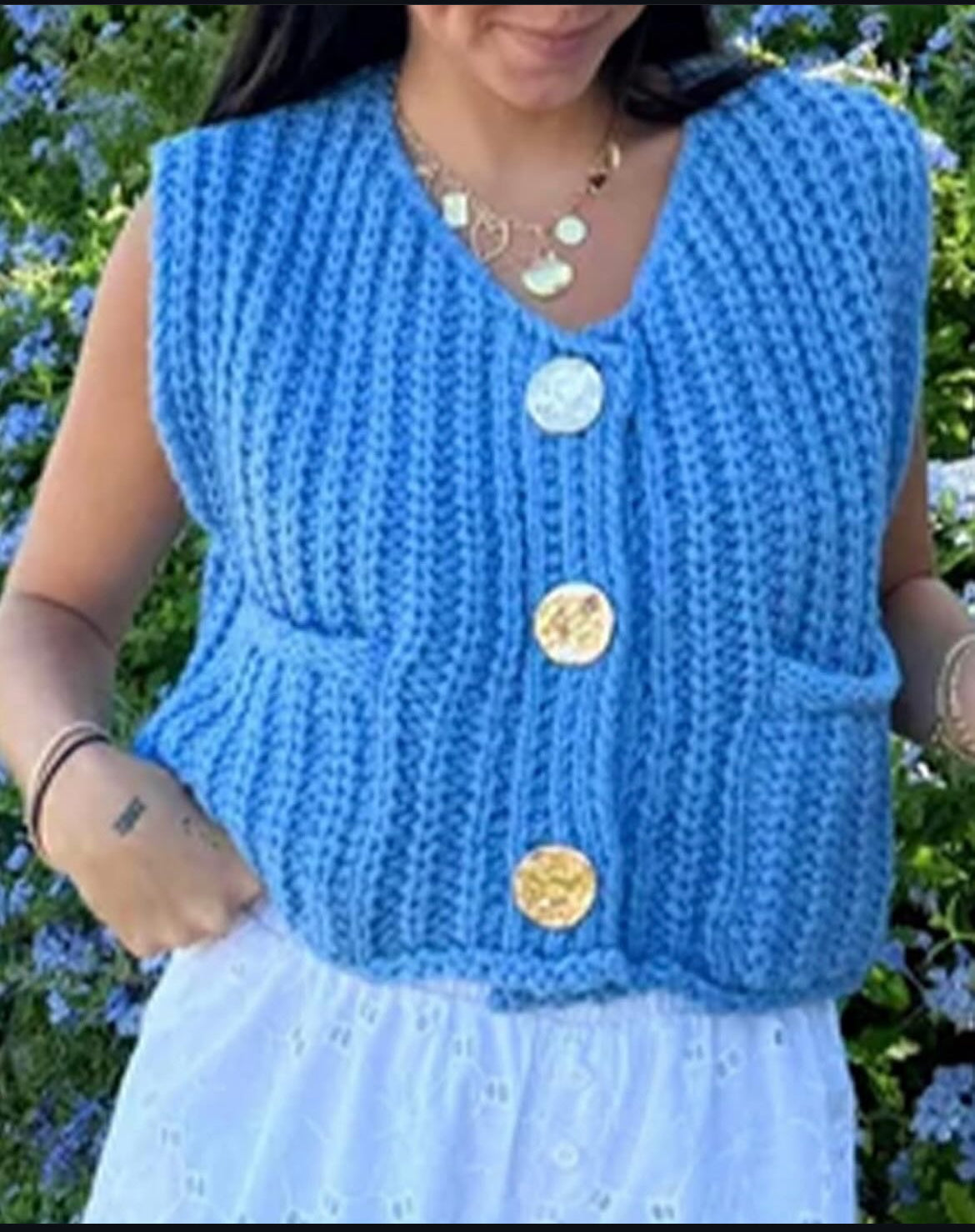 Chunky Sweater Vest