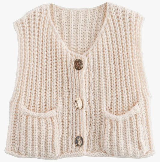 Chunky Sweater Vest