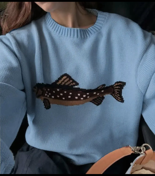 Coastal Catch Knit Sweater