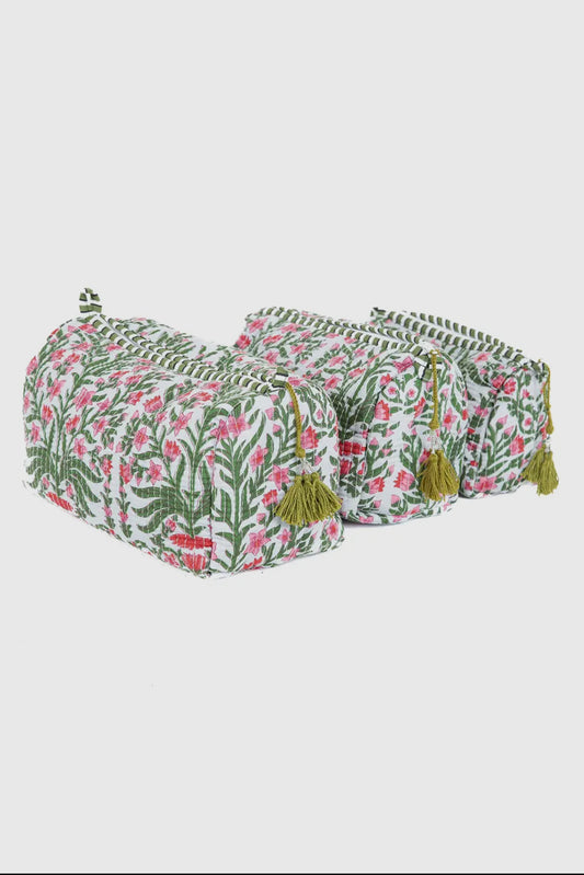 Quilted Toiletry Set