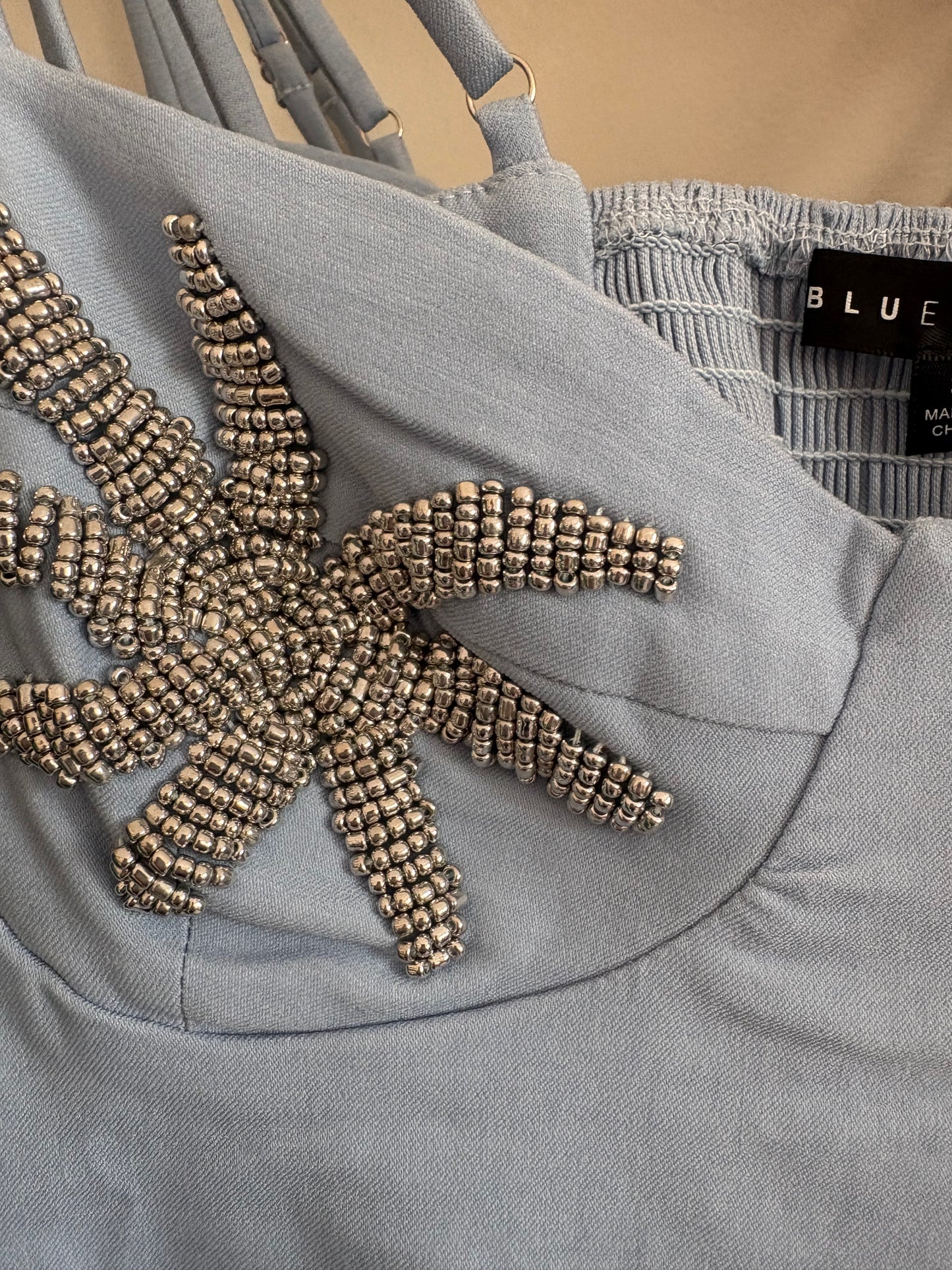 Starfish Beaded Top