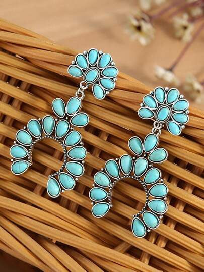 Turquoise Drop Earrings