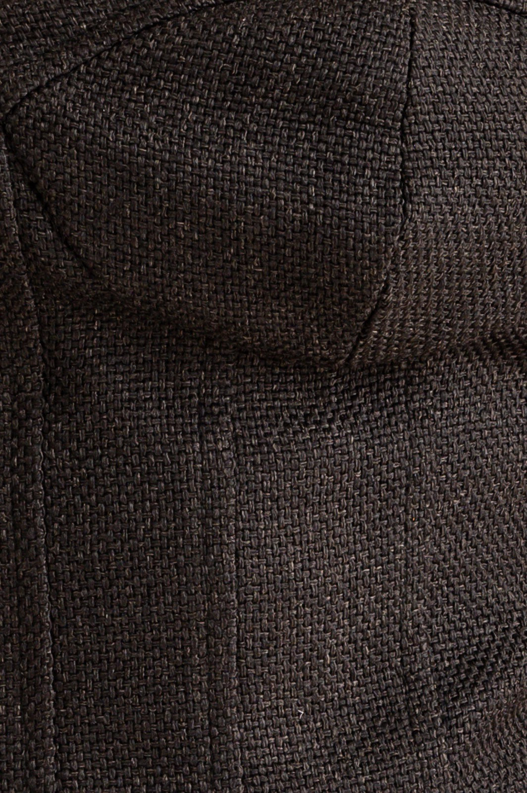 Black Tweed Corset Top
