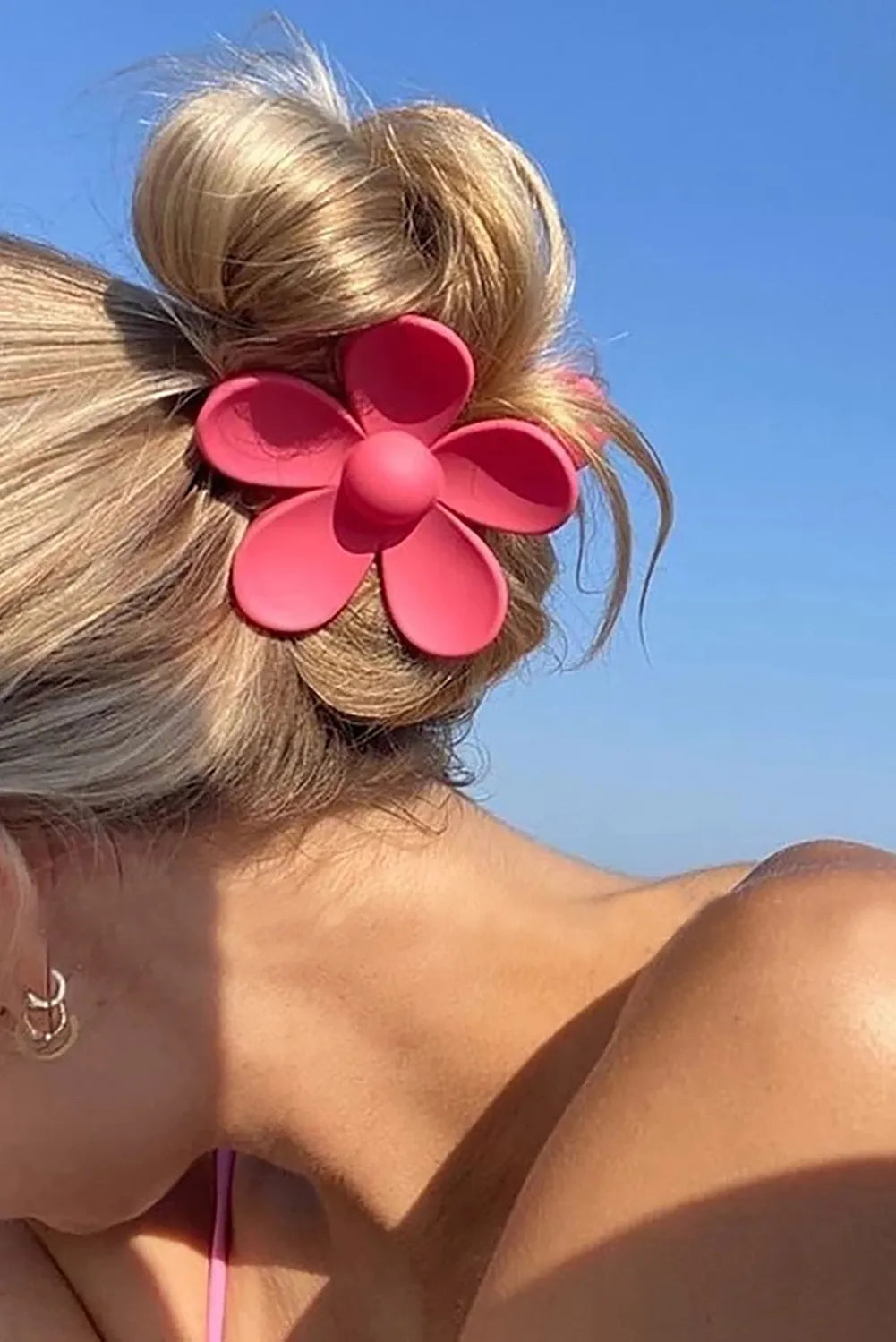 Flower Claw Clip